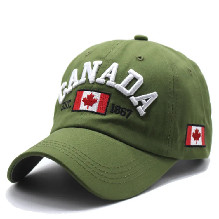 2022 Hot men's baseball cap for women snapback hat CANADA embroidery bone cap gorras casual casquette men baseball hat