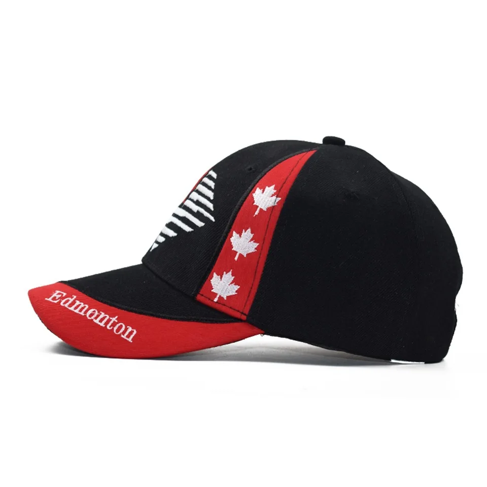 Canada Flag Men fishing Baseball Cap Of Embroidered Canada Hat Mens Snapback Bone Adjustable Women Baseball Hat Snapback Hat