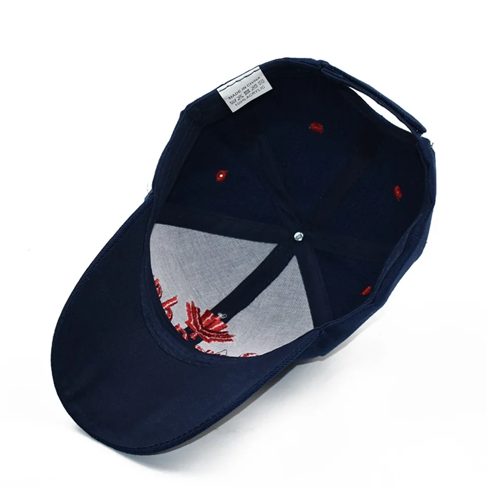 Canada Flag Men fishing Baseball Cap Of Embroidered Canada Hat Mens Snapback Bone Adjustable Women Baseball Hat Snapback Hat