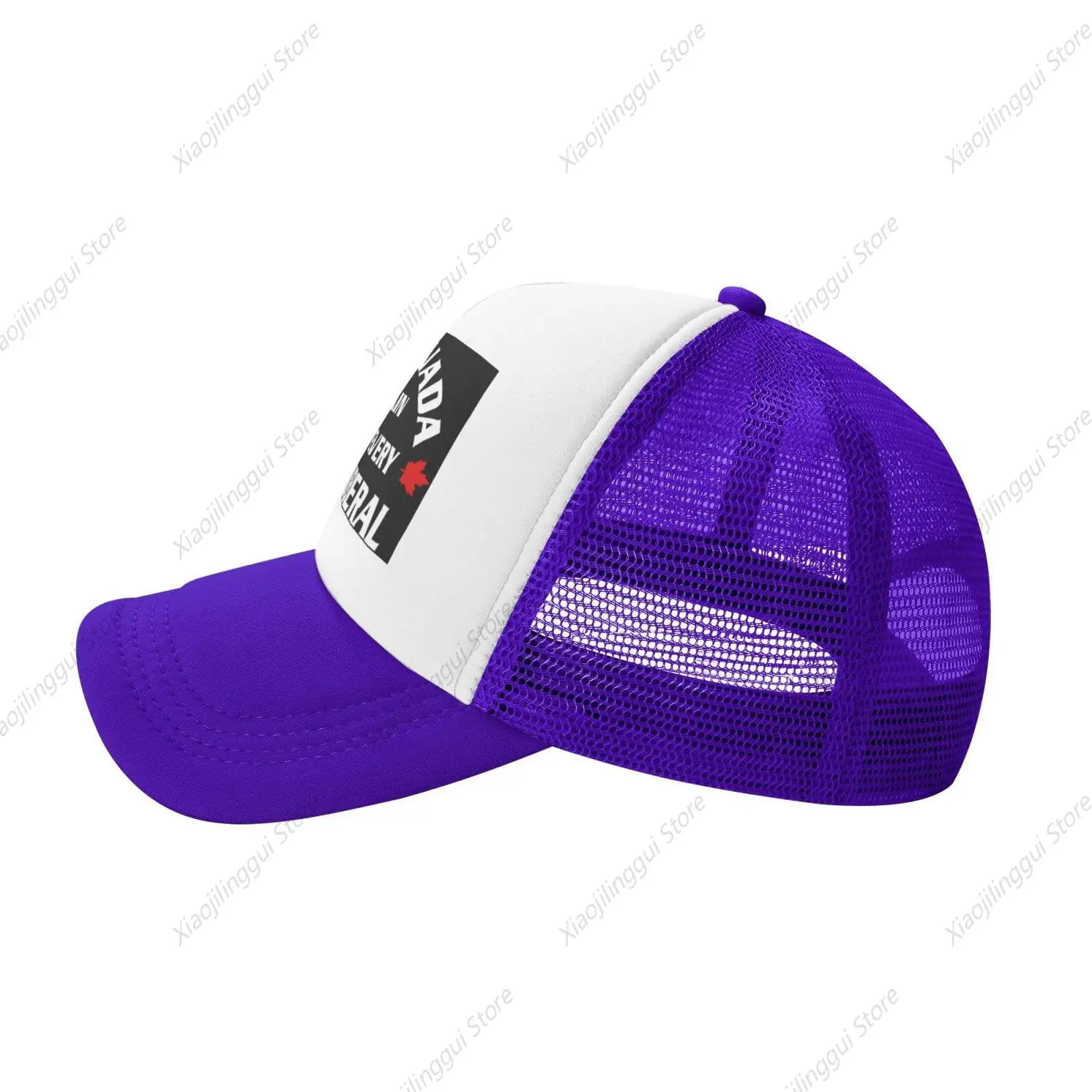Vintage Baseball Cap for Men Women Make Canada Great Again Vote Out Every Liberal Trucker Hat Adjustable Sports Hat Red
