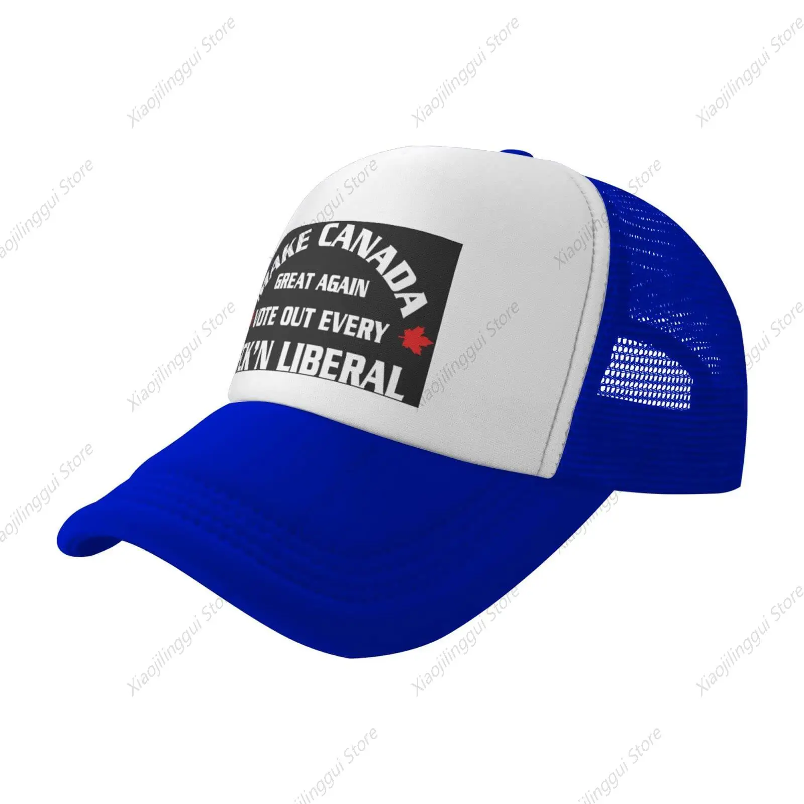 Vintage Baseball Cap for Men Women Make Canada Great Again Vote Out Every Liberal Trucker Hat Adjustable Sports Hat Red
