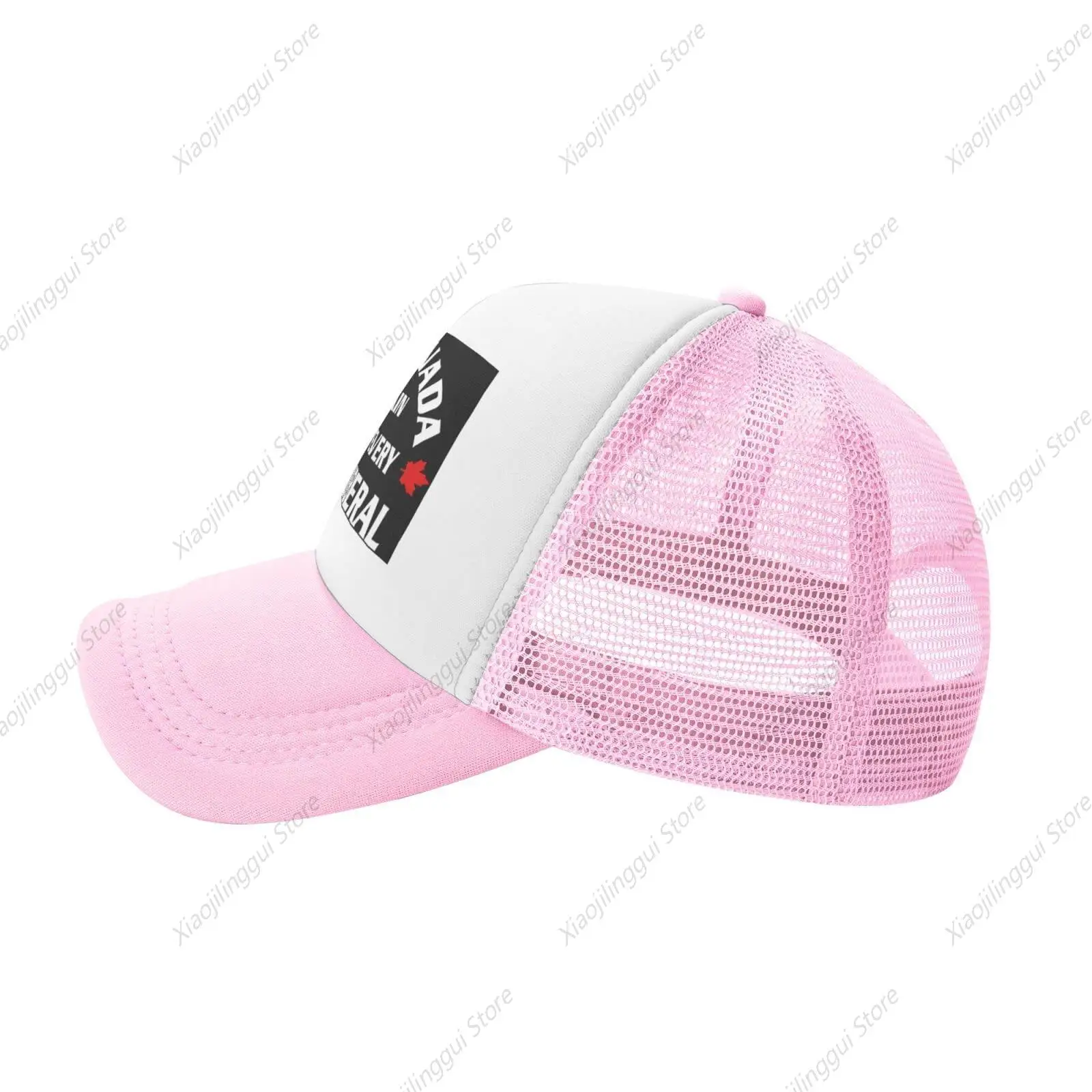 Vintage Baseball Cap for Men Women Make Canada Great Again Vote Out Every Liberal Trucker Hat Adjustable Sports Hat Red
