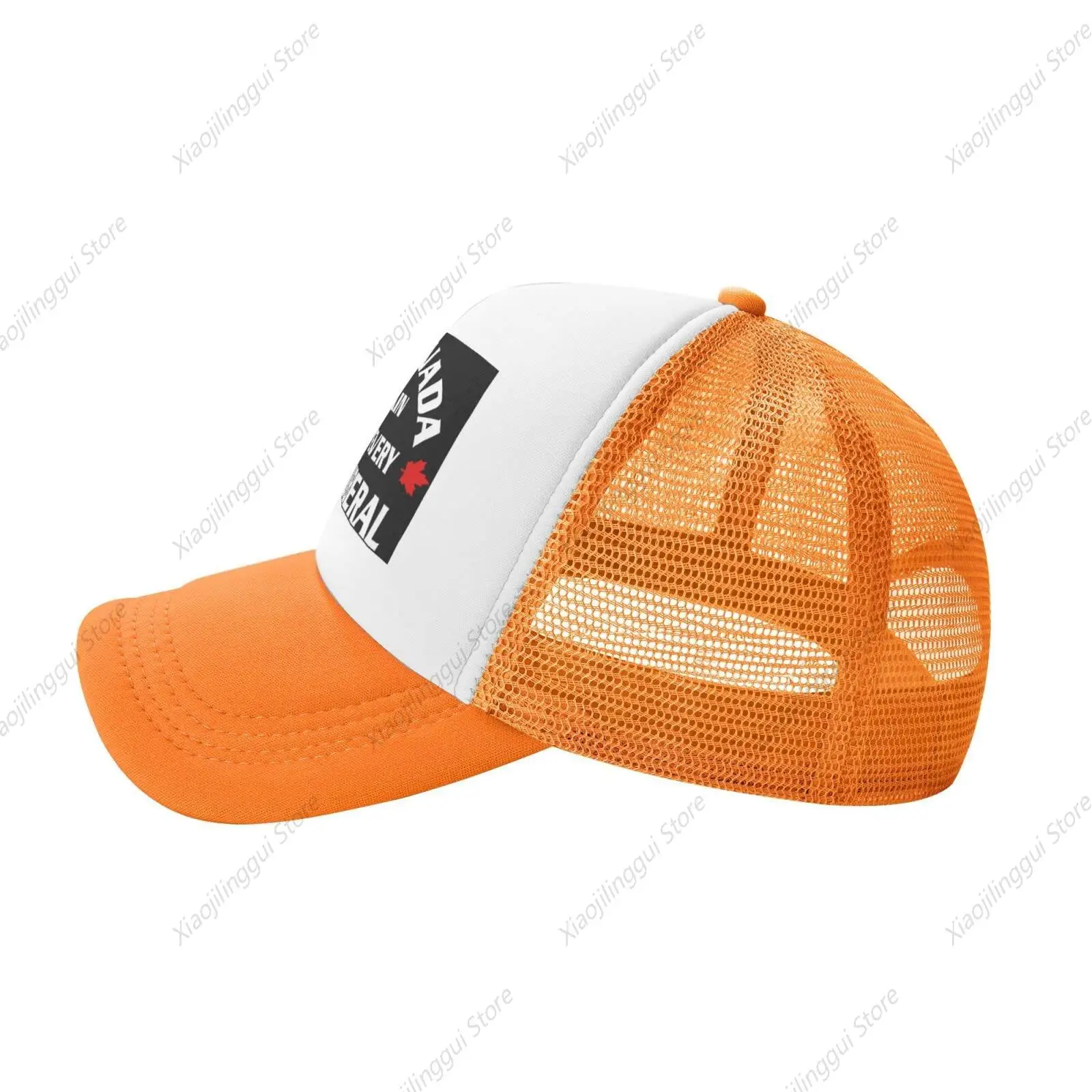 Vintage Baseball Cap for Men Women Make Canada Great Again Vote Out Every Liberal Trucker Hat Adjustable Sports Hat Red