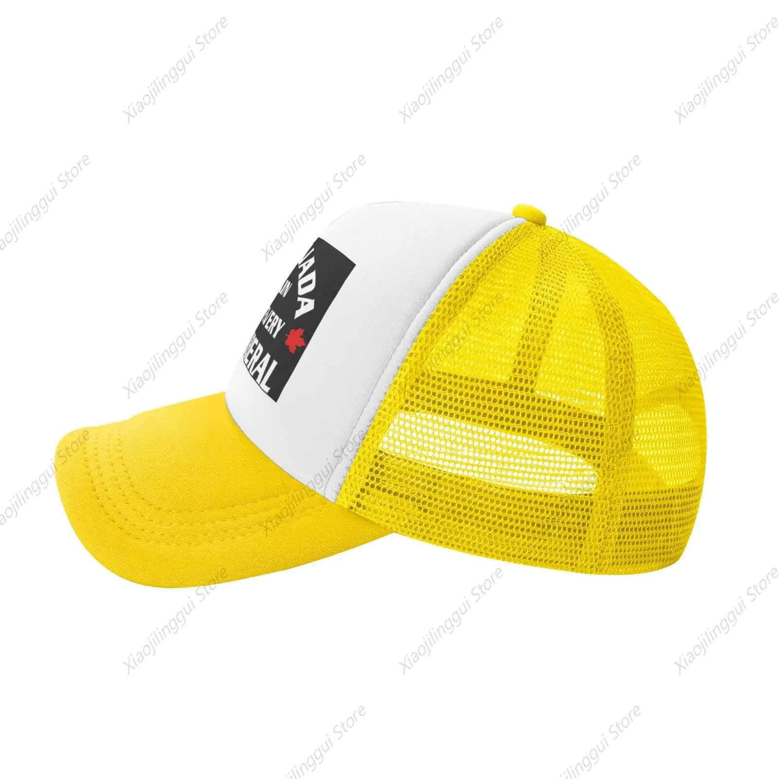 Vintage Baseball Cap for Men Women Make Canada Great Again Vote Out Every Liberal Trucker Hat Adjustable Sports Hat Red