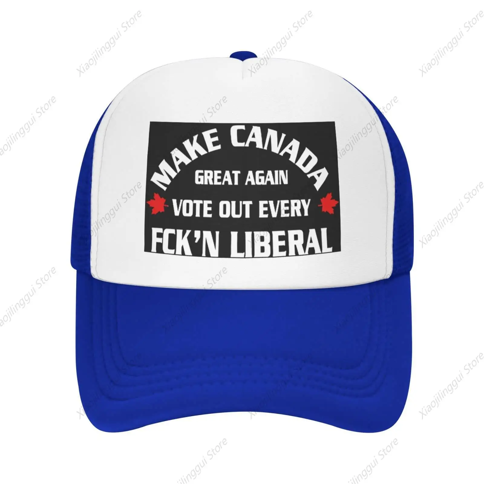 Vintage Baseball Cap for Men Women Make Canada Great Again Vote Out Every Liberal Trucker Hat Adjustable Sports Hat Red