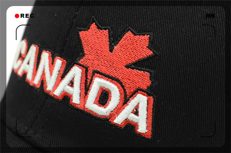 CLIMATE Canada Trucker Baseball Cap Maple Leaf Canada Flag Cap Dad Hat for Men Cotton Trucker Caps Baseball Caps Hat