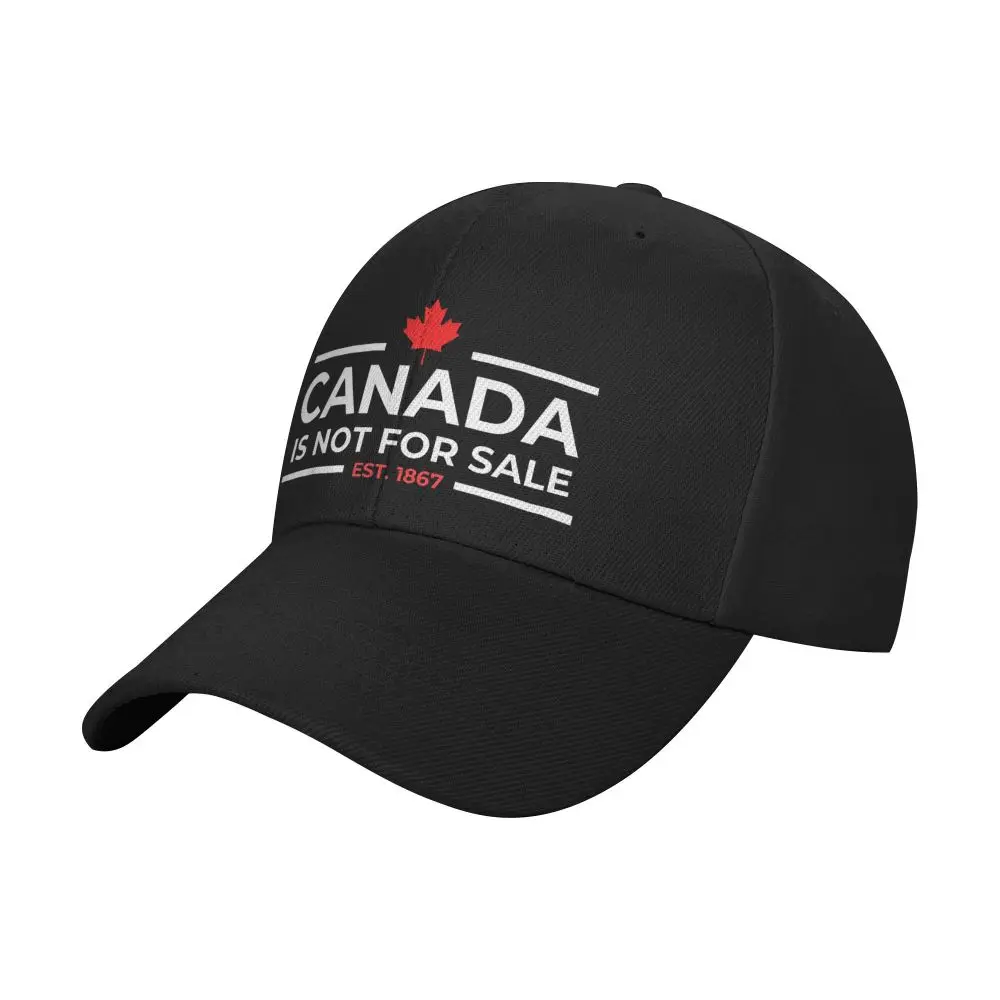 Canada Is Not For Sale 1867 Funny Baseball Cap y2k Retro Unisex Men Trucker Hat Hot Sale Tennis Skate Baseball Caps
