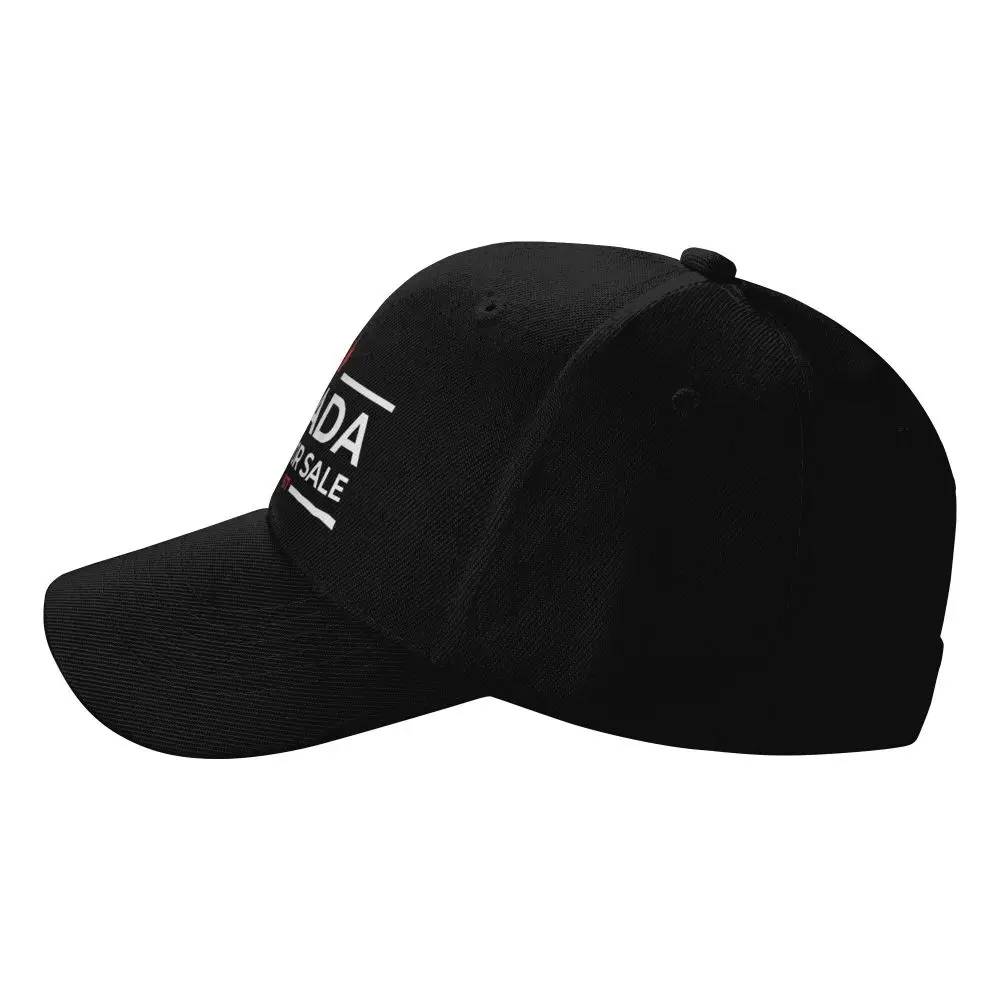 Canada Is Not For Sale 1867 Funny Baseball Cap y2k Retro Unisex Men Trucker Hat Hot Sale Tennis Skate Baseball Caps