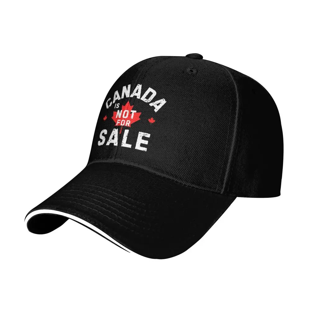 CANADA IS NOT FOR SALE Casual Baseball Cap Spring Trucker Hat Hot Sale Outdoor Gym Snapback Cap Unisex-Teens Baseball Caps