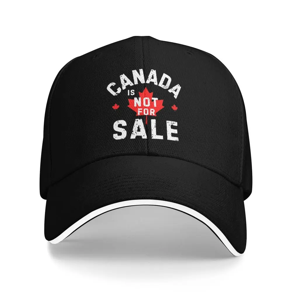 CANADA IS NOT FOR SALE Casual Baseball Cap Spring Trucker Hat Hot Sale Outdoor Gym Snapback Cap Unisex-Teens Baseball Caps