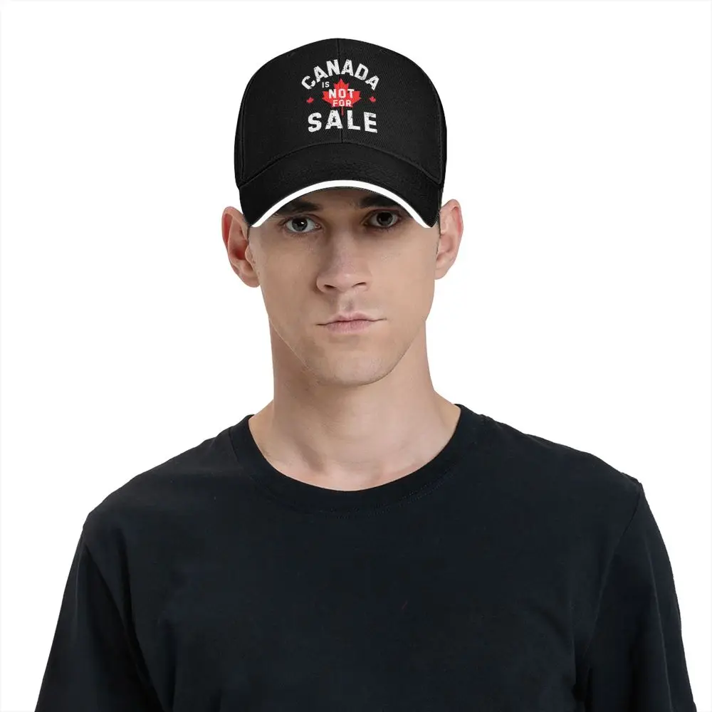 CANADA IS NOT FOR SALE Casual Baseball Cap Spring Trucker Hat Hot Sale Outdoor Gym Snapback Cap Unisex-Teens Baseball Caps