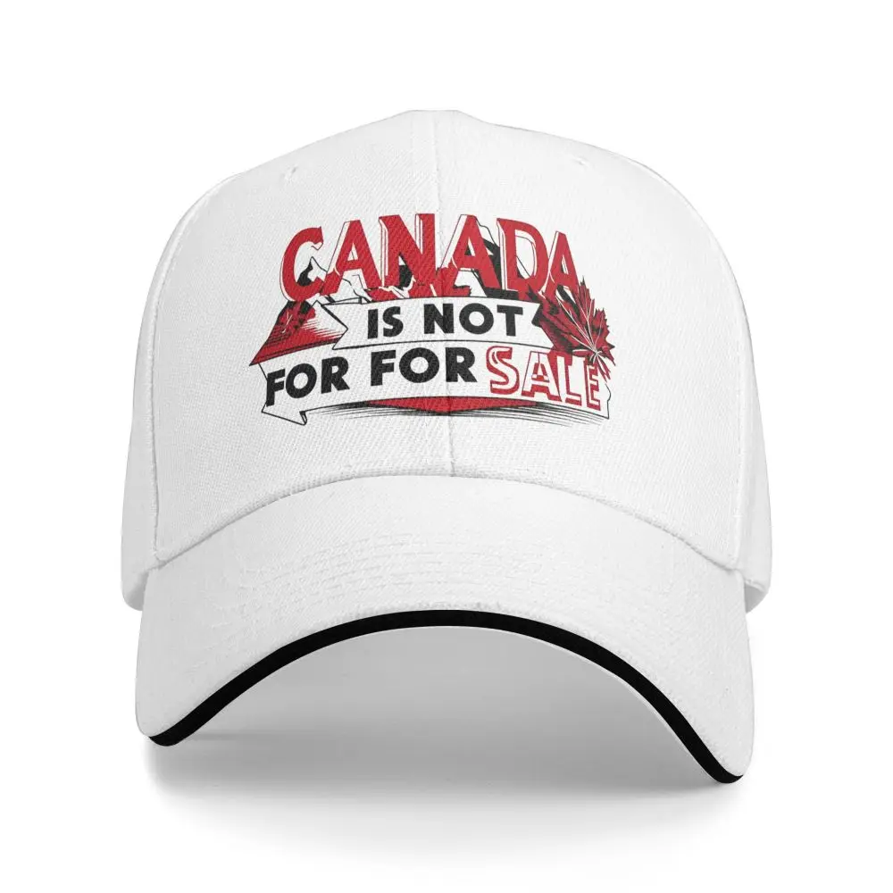 Canada Not For Sale Logo Casual Baseball Cap Outdoor Sports Trucker Hat Spring Breathable Unisex-Teens Fashion Snapback Cap