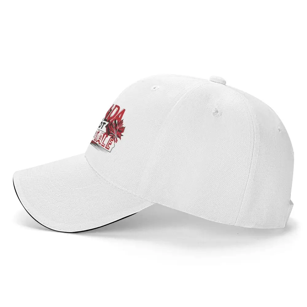 Canada Not For Sale Logo Casual Baseball Cap Outdoor Sports Trucker Hat Spring Breathable Unisex-Teens Fashion Snapback Cap
