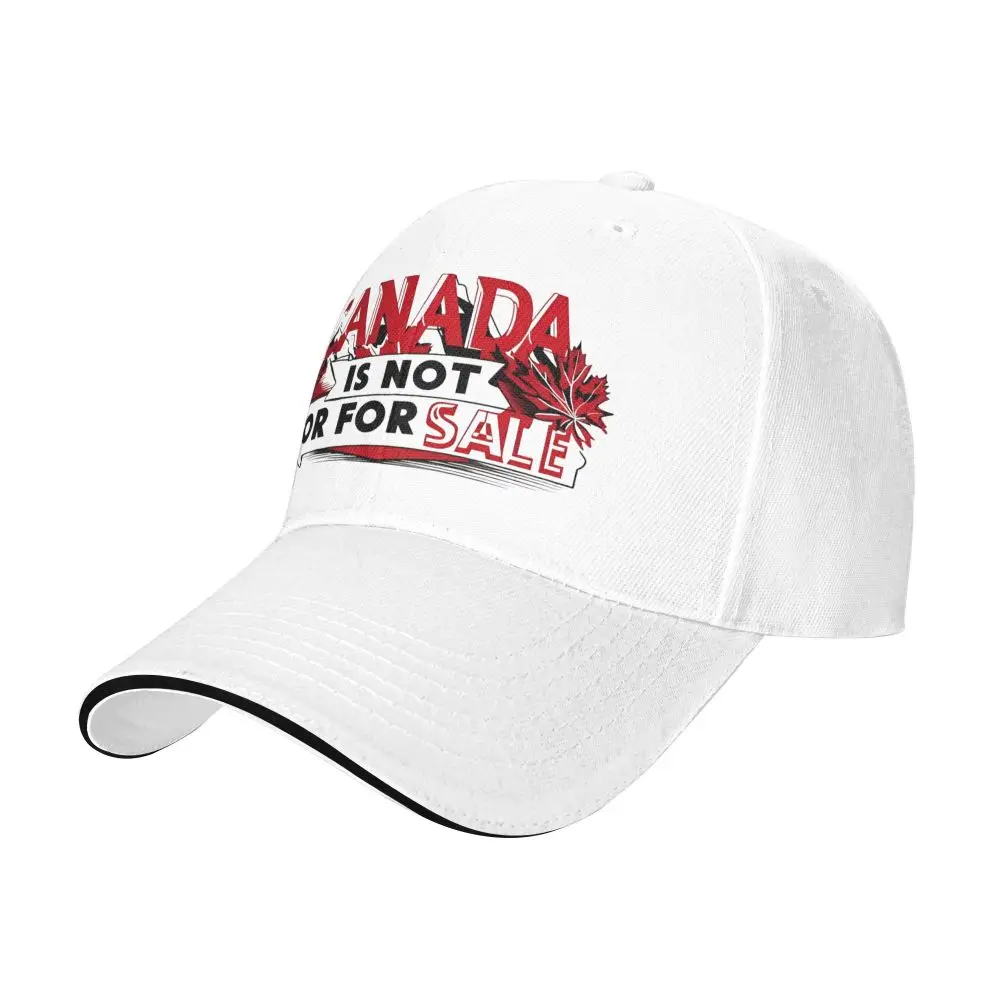 Canada Not For Sale Logo Casual Baseball Cap Outdoor Sports Trucker Hat Spring Breathable Unisex-Teens Fashion Snapback Cap