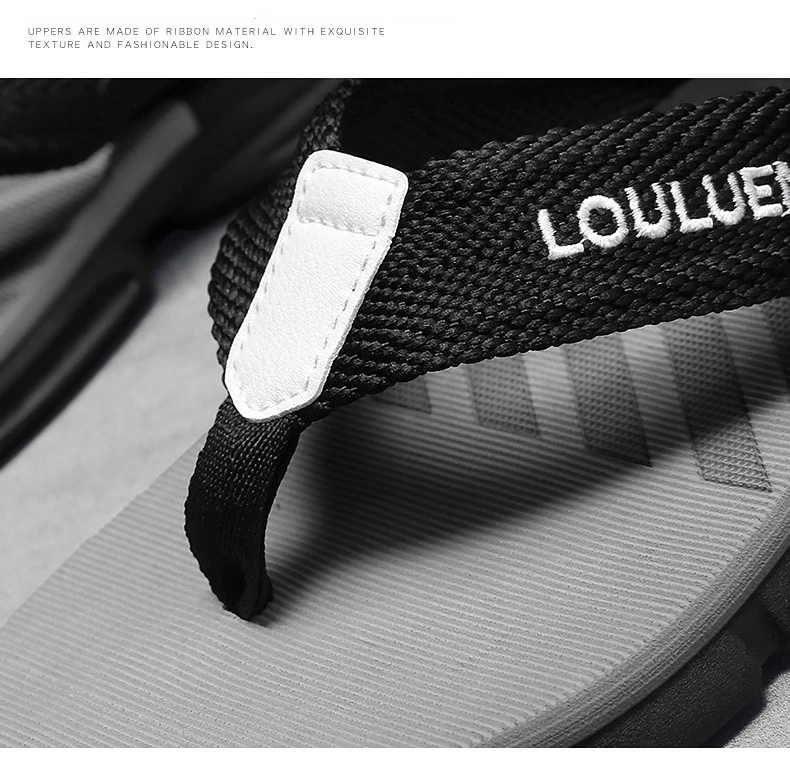 Men Summer High Quality Flip Flops Men Beach Slippers Fashion Outdoor Flip Flops Casual Breathable Slippers for Men New Sandals