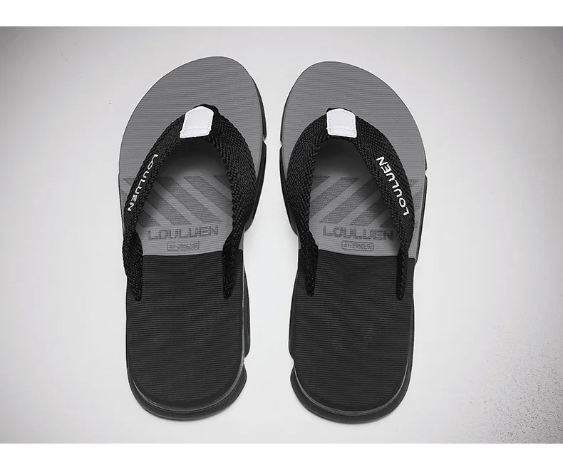 Men Summer High Quality Flip Flops Men Beach Slippers Fashion Outdoor Flip Flops Casual Breathable Slippers for Men New Sandals