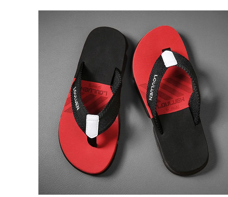 Men Summer High Quality Flip Flops Men Beach Slippers Fashion Outdoor Flip Flops Casual Breathable Slippers for Men New Sandals