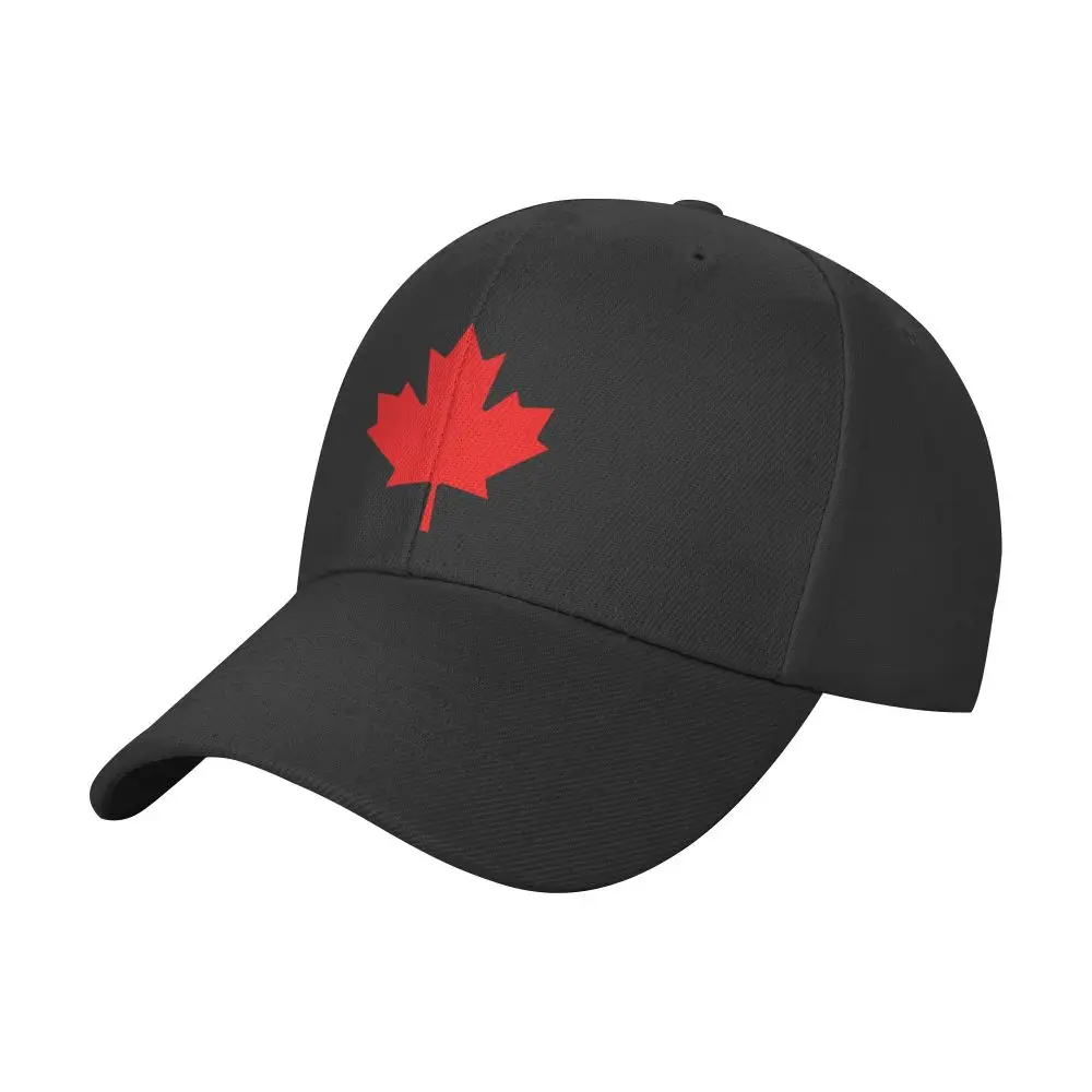 Fashion Canada Maple Leaf Canadian Flag Baseball Cap Women Men Personalized Adjustable Adult Dad Hat Outdoor Snapback Caps
