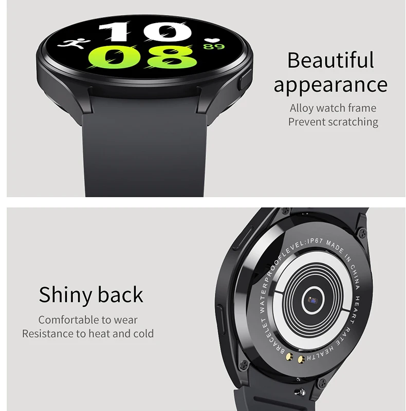 New Smart Watch 6 Men And Woman 1.44 Inch Screen Bluetooth Call Heart Rate Health Monitoring For Sunxing Wacthes 6 Pro Updates