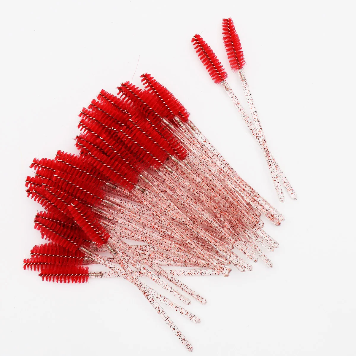 50Pcs Crystal Eyelashes Brush Comb Disposable Eye Lashes Extension Mascara Wands Makeup Professional Makeup Beauty Tool 50Pcs Crystal Eyelashes Brush Comb Disposable Eye Lashes Extension Mascara Wands Makeup Professional Makeup Beauty Tool