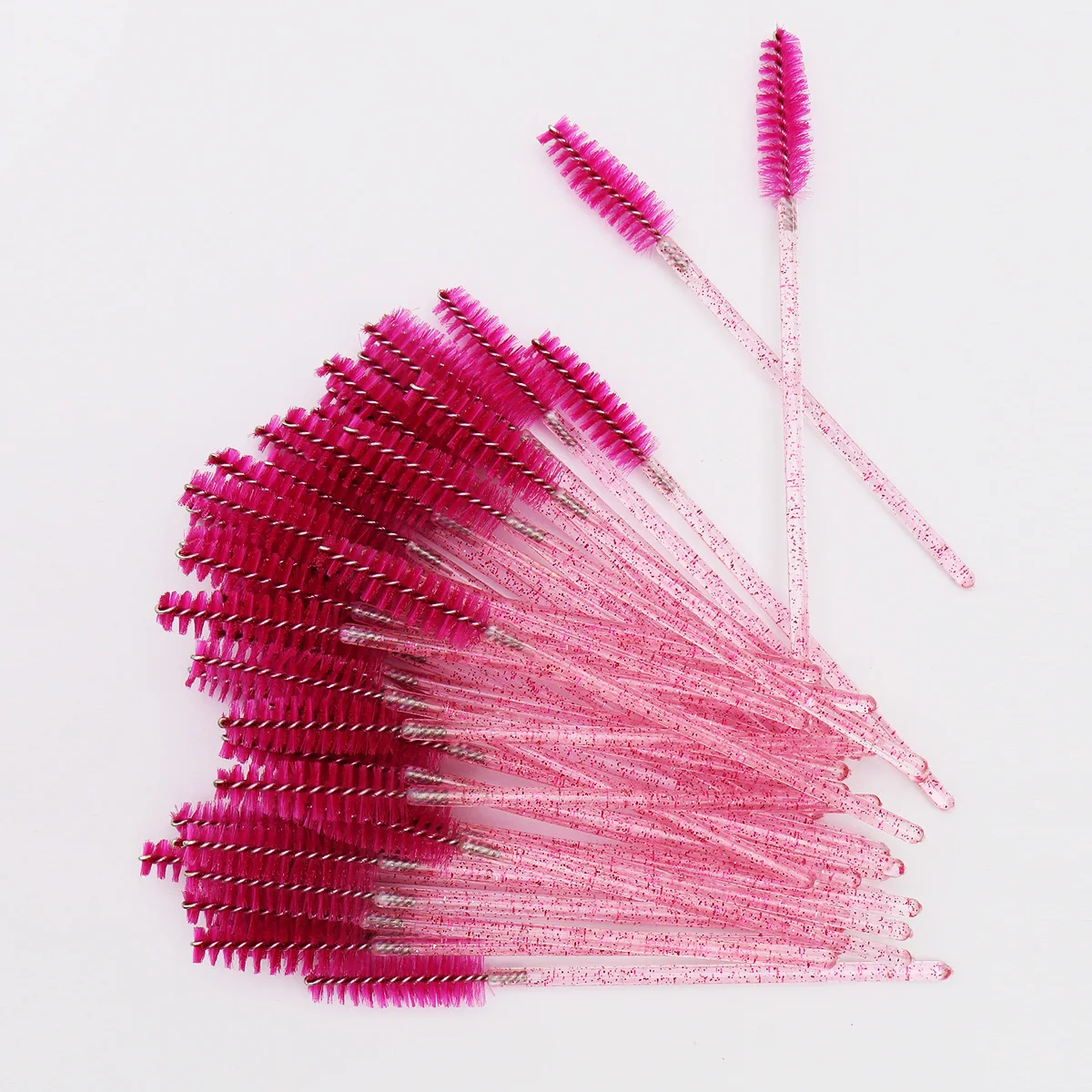 50Pcs Crystal Eyelashes Brush Comb Disposable Eye Lashes Extension Mascara Wands Makeup Professional Makeup Beauty Tool 50Pcs Crystal Eyelashes Brush Comb Disposable Eye Lashes Extension Mascara Wands Makeup Professional Makeup Beauty Tool