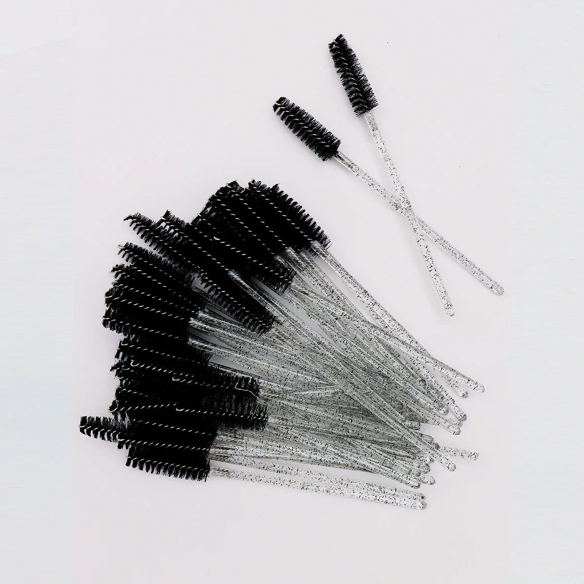 50Pcs Crystal Eyelashes Brush Comb Disposable Eye Lashes Extension Mascara Wands Makeup Professional Makeup Beauty Tool 50Pcs Crystal Eyelashes Brush Comb Disposable Eye Lashes Extension Mascara Wands Makeup Professional Makeup Beauty Tool