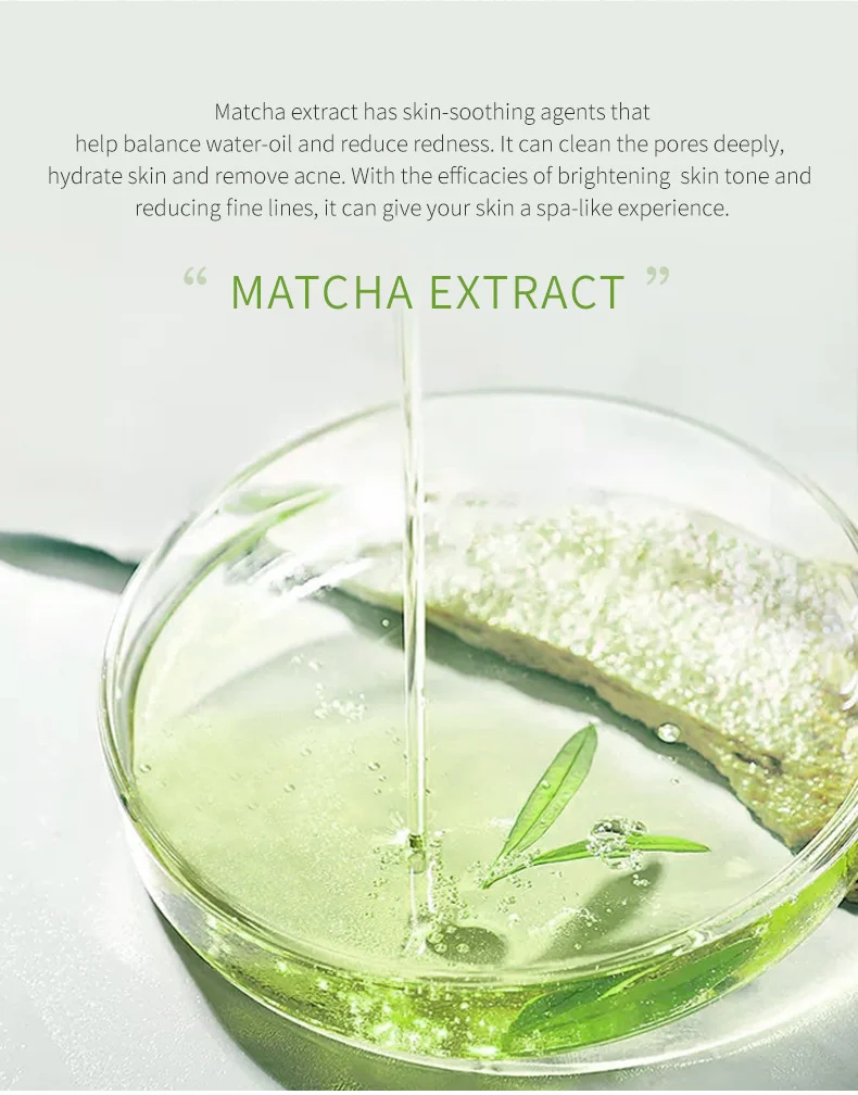 Face Clean Mask Green Tea Cleansing Stick Mask Shrink pores Deep Blackhead Remover facial Cleansing Moisturizing Mask 40g