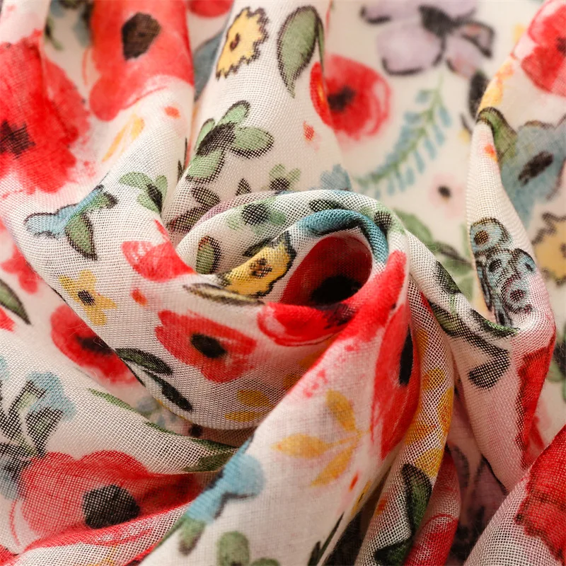 Thin Fashion Aztec Paisley Floral Tassel Viscose Shawl Scarf High Quality Wrap Pashmina Stole Bufandas Muslim Hijab 180*90Cm