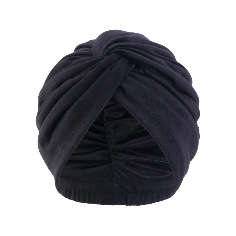 Women Double Layer Satin Linning Stretch Turban Hat Cross Ruffle Chemo Sleep Cap Twist Bandanas Muslim Hijab Headscarf India Hat Women Double Layer Satin Linning Stretch Turban Hat Cross Ruffle Chemo Sleep Cap Twist Bandanas Muslim Hijab Headscarf India Hat