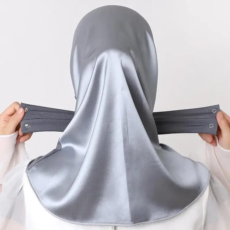 Instant Hijab Jersey Hijabs for Woman Muslim Hijab Caps Full Turban Cap Hair Wraps for Women Turban Headband Bonnet Hijab Femme