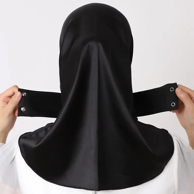Instant Hijab Jersey Hijabs for Woman Muslim Hijab Caps Full Turban Cap Hair Wraps for Women Turban Headband Bonnet Hijab Femme