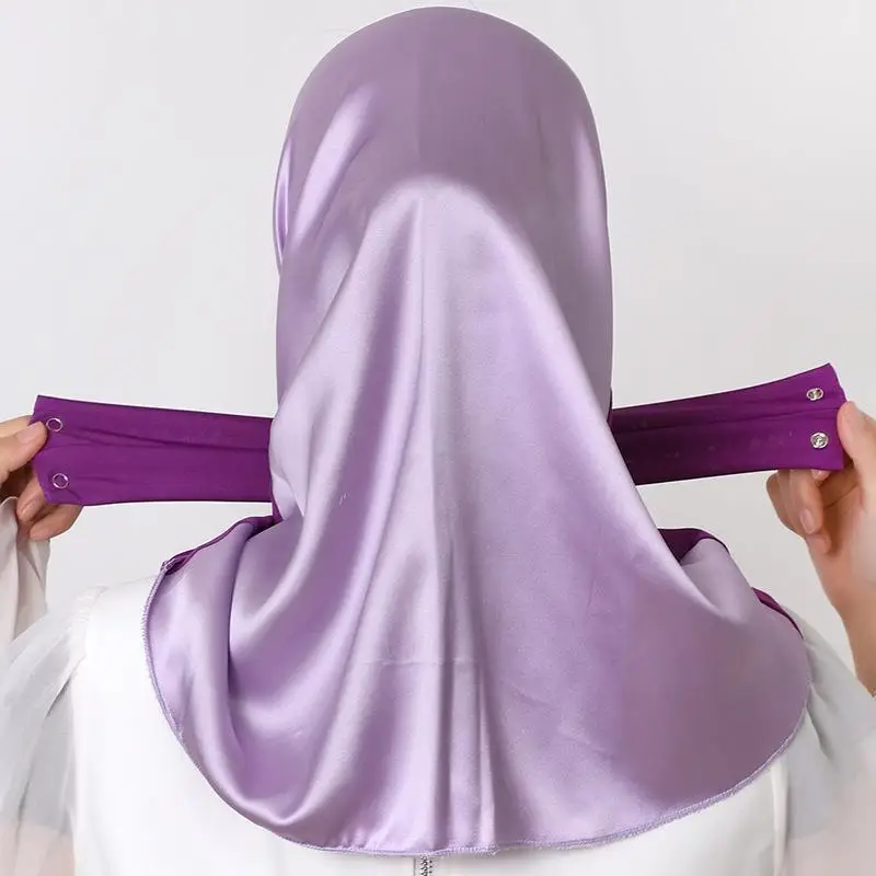Instant Hijab Jersey Hijabs for Woman Muslim Hijab Caps Full Turban Cap Hair Wraps for Women Turban Headband Bonnet Hijab Femme