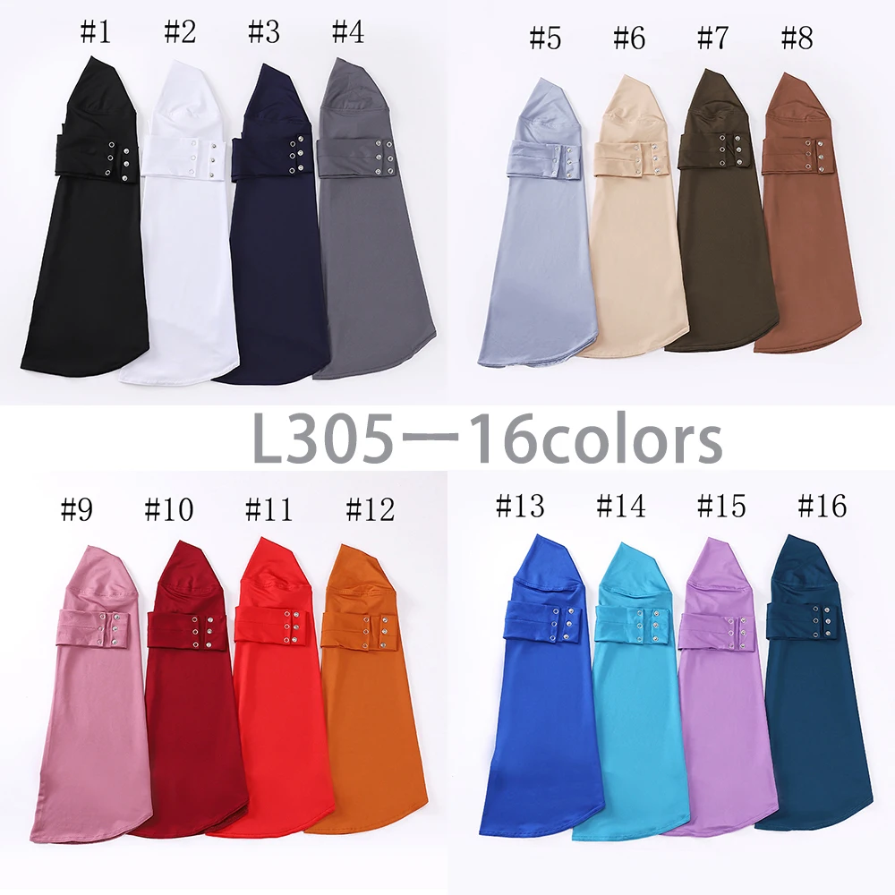 Instant Hijab Jersey Hijabs for Woman Muslim Hijab Caps Full Turban Cap Hair Wraps for Women Turban Headband Bonnet Hijab Femme