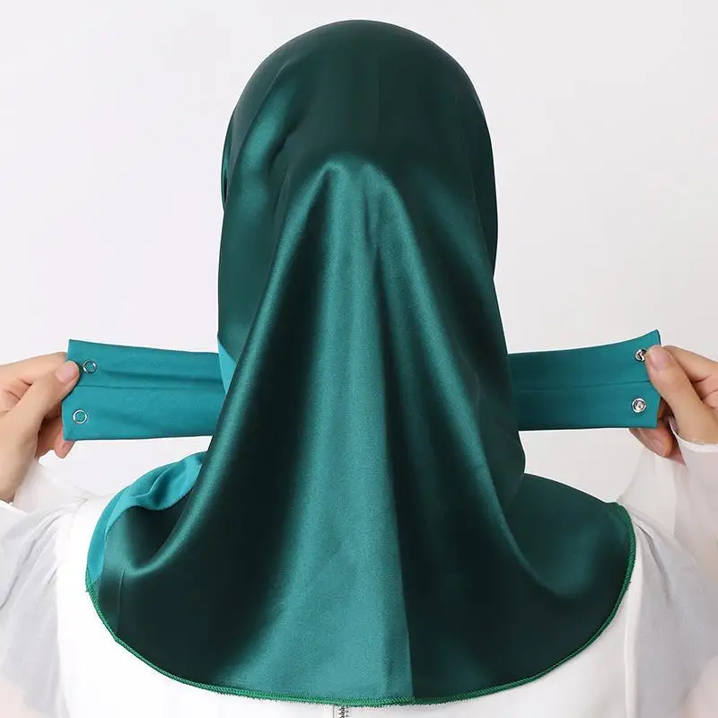 Instant Hijab Jersey Hijabs for Woman Muslim Hijab Caps Full Turban Cap Hair Wraps for Women Turban Headband Bonnet Hijab Femme