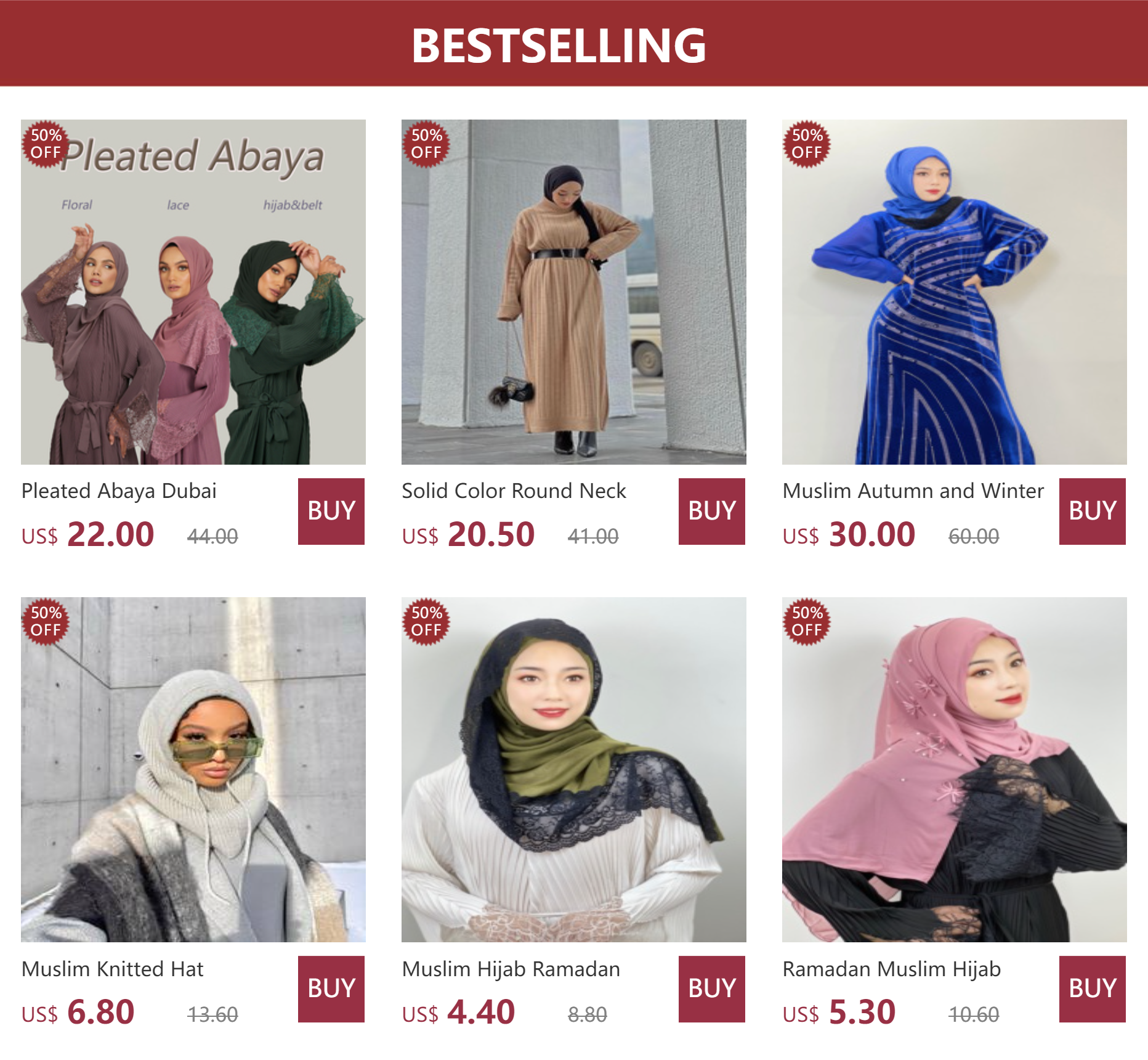 Muslim Pleated Hijab Women's Solid Headscarf Windproof Full Wrap Elegant Scarf Women's Comfortable Easy Muslim Pullover Hat