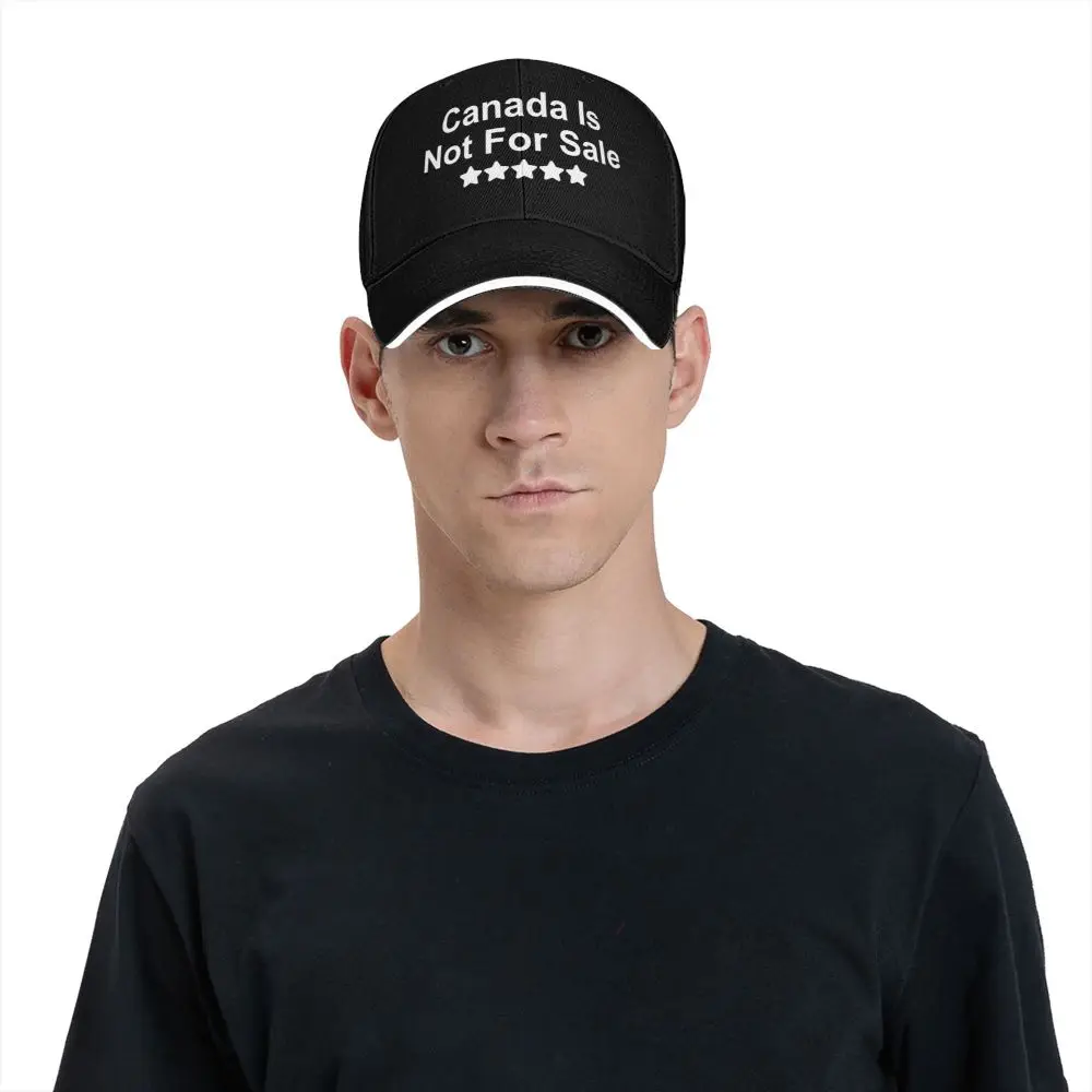 Canada Is Not For Sale Hat Baseball Cap Outdoor Gym High Quality Trucker Hat Unisex-Teens Casual Design Baseball Caps