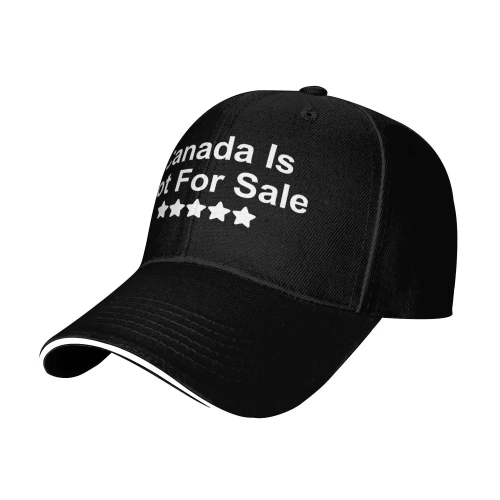 Canada Is Not For Sale Hat Baseball Cap Outdoor Gym High Quality Trucker Hat Unisex-Teens Casual Design Baseball Caps