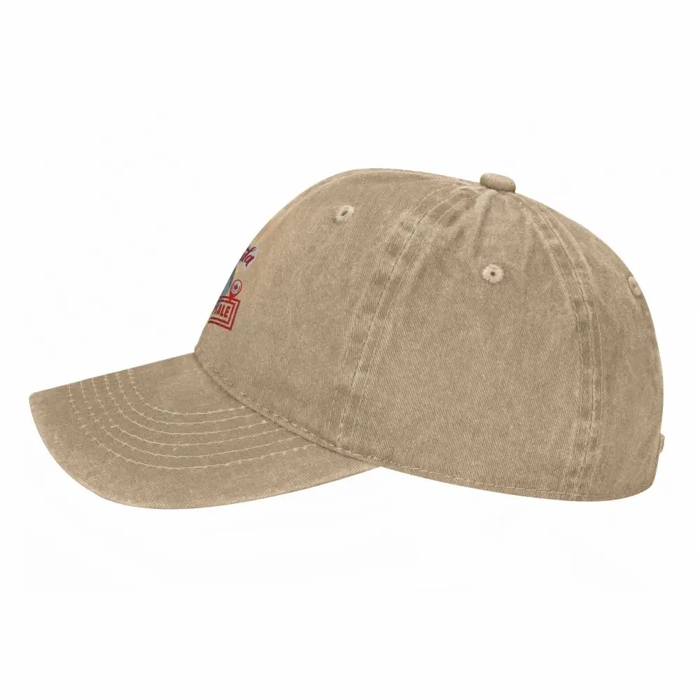 Canada NOT FOR SALE Red Logo Washed Baseball Cap Vintage Trucker Hat Summer Women Men Hiking Fishing Designer Baseball Caps
