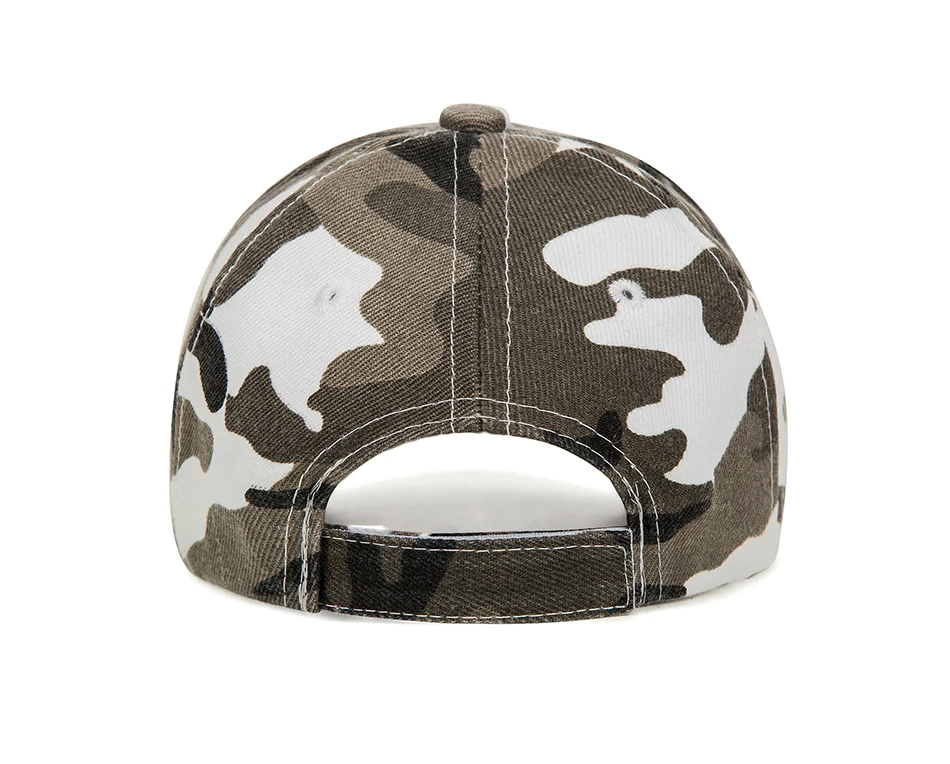 Baseball Cap Outdoor Sport Caps Leisure Army Camo Hat Sunscreen Duck Tongue Hat Snapback Caps Men's and Women's Camouflage Caps