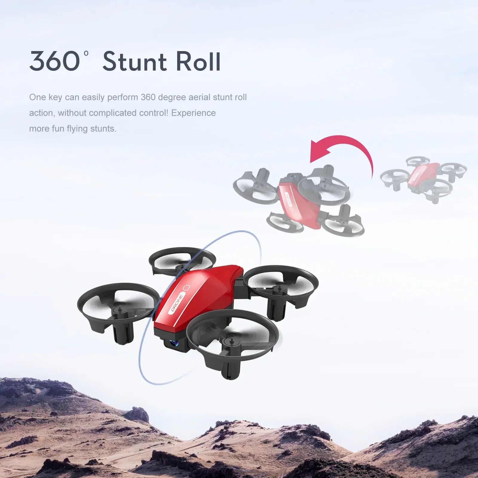 Mini 2.4g Remote Control Drone 4-channel 6-axis Quadcopter Remote Control Aircraft Toy for Boy Gifts GT1 Drone