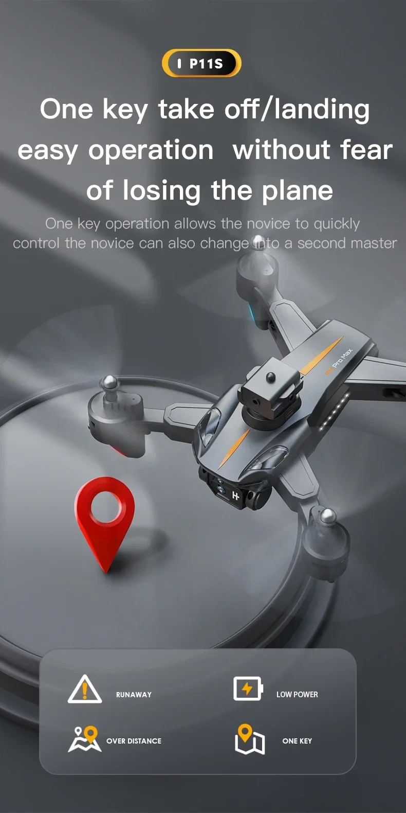 Xiaomi MIJIA P11 Max Drone 5G GPS 8K Professional HD Aerial Photography Dual Camera Obstacle Avoidanc Brushless Quadrotor 10000M