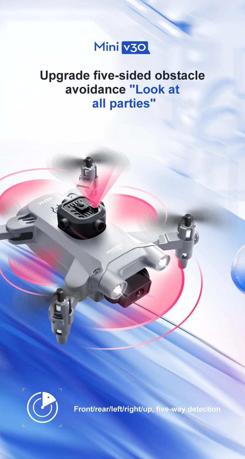 Xiaomi Mijia Mini V30 Drone 4K HD 1080P FPV Professional Obstacle Avoidance Aerial Photography Aerocraft Remote Control Toy Gift