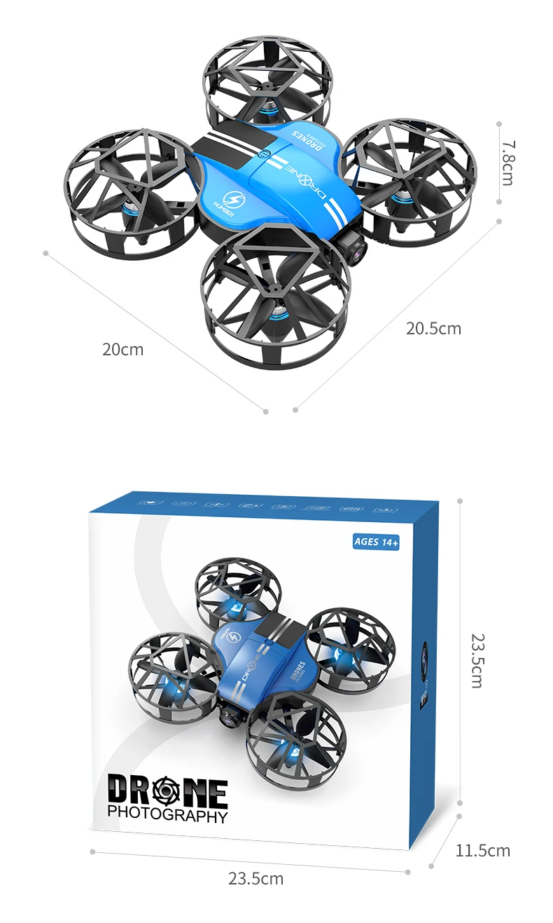 Xiaomi Mini Drone Professional 4K HD Aerial Photography Brushless Motor Obstacle Avoidance Quadcopter Height Keep Helicopter