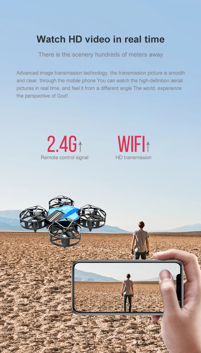 Xiaomi Mini Drone Professional 4K HD Aerial Photography Brushless Motor Obstacle Avoidance Quadcopter Height Keep Helicopter