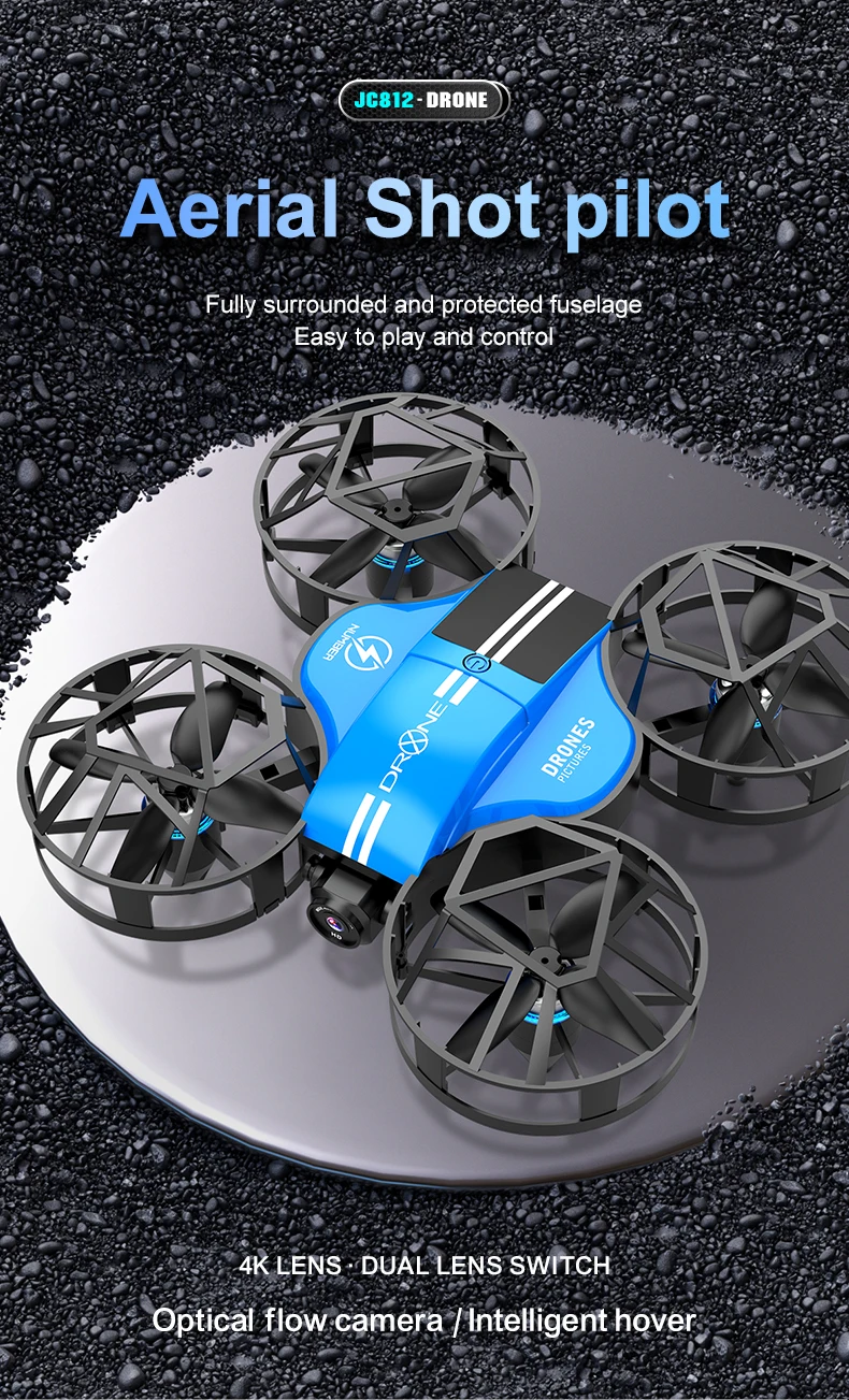 Xiaomi Mini Drone Professional 4K HD Aerial Photography Brushless Motor Obstacle Avoidance Quadcopter Height Keep Helicopter