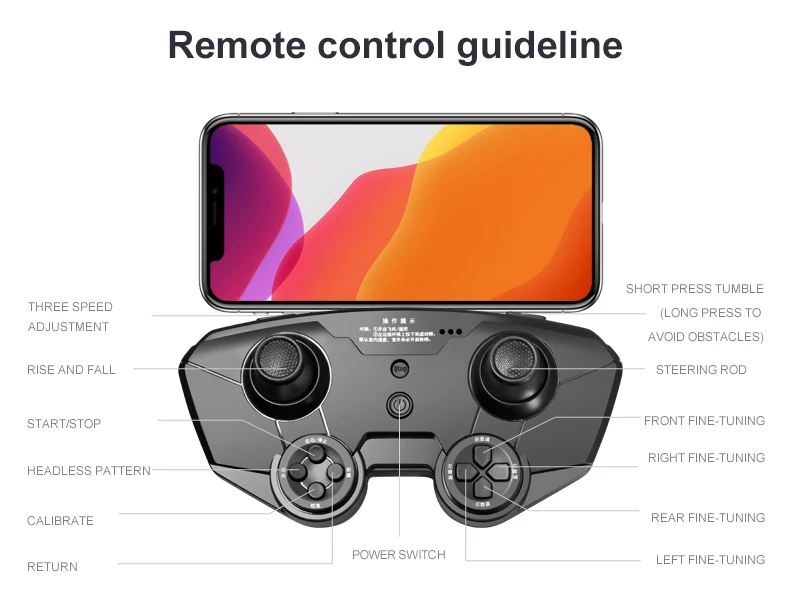 Xiaomi Mini Drone Professional 4K HD Aerial Photography Brushless Motor Obstacle Avoidance Quadcopter Height Keep Helicopter