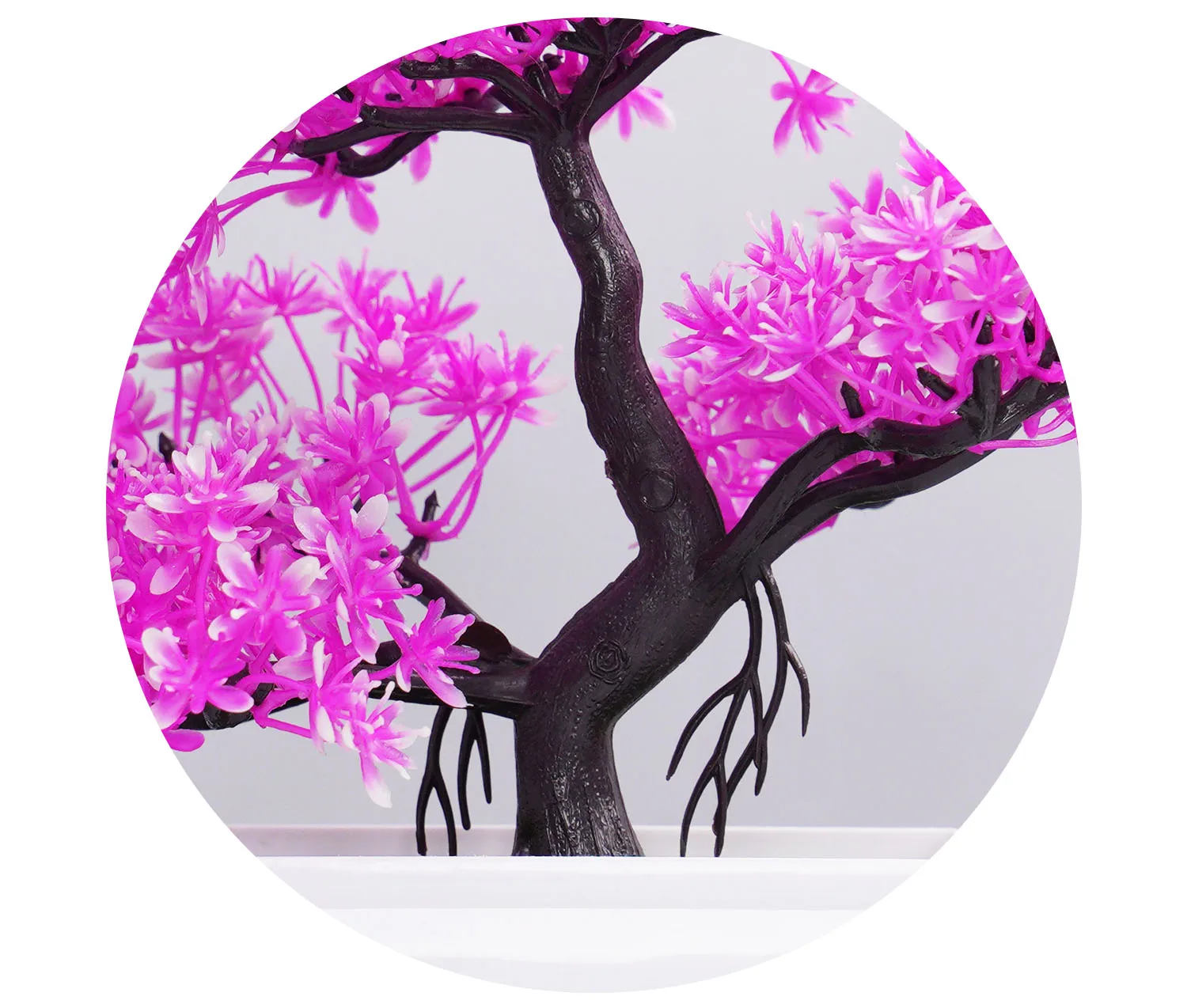 Artificial Plants Bonsai Small Tree Simulation Pot Plants Fake Flowers Table Potted Ornaments for Hotel Garden Home Decor planta