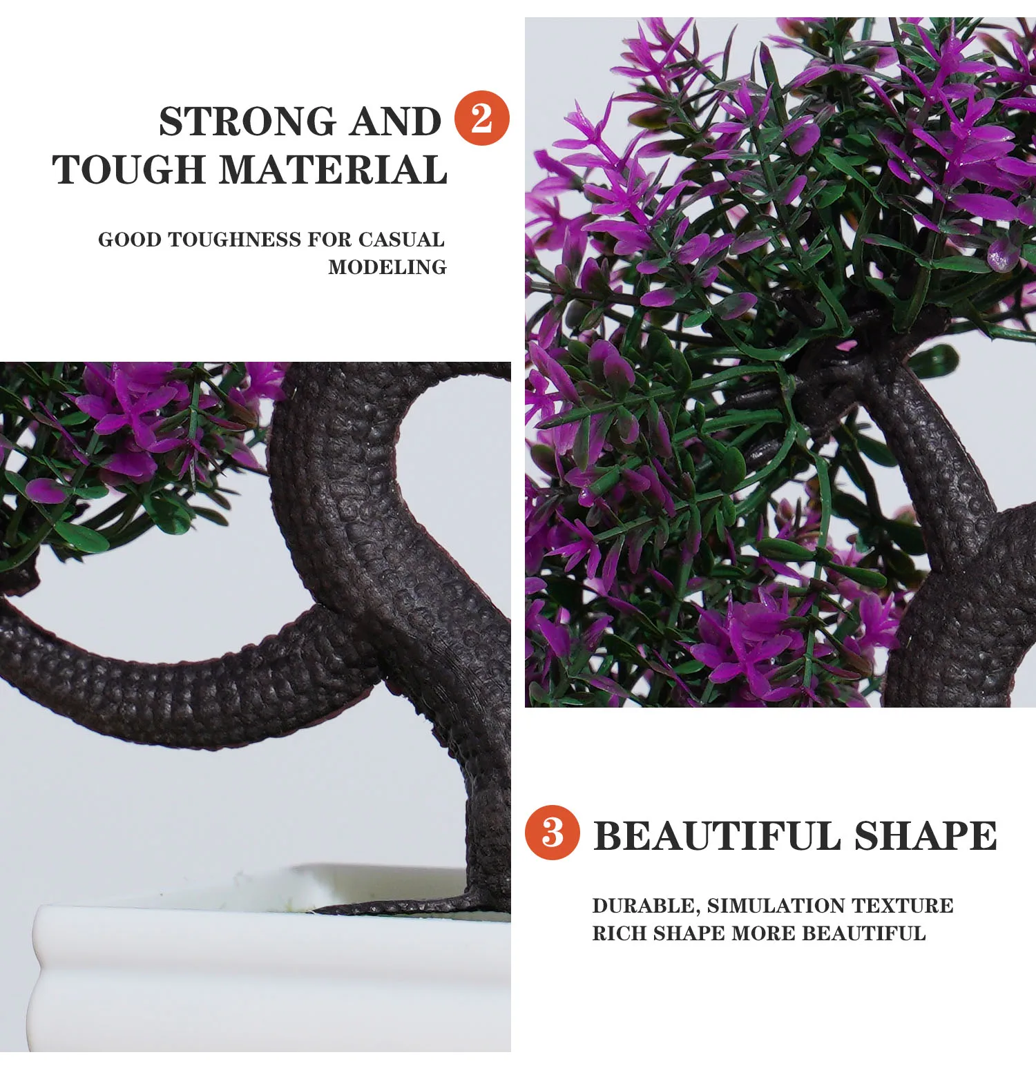 Artificial Plants Bonsai Small Tree Simulation Pot Plants Fake Flowers Table Potted Ornaments for Hotel Garden Home Decor planta