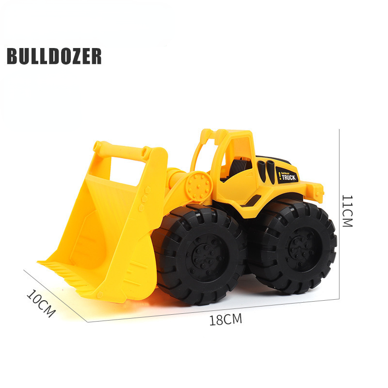 Kids Inertia Excavator Truck Simulation Friction Digging Engineering Car City Work Vehicle Beach Toys Model Boys Birthday Gifts