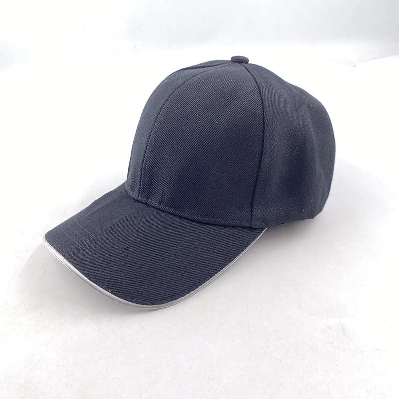 Fashion Glowing Baseball Cap LED Hiphop Hat Club Props Fluorescent Light Up Hat DJ Music Supplies Costume